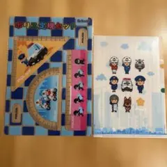 ポリス定規セット　クリアファイルのサムネイル