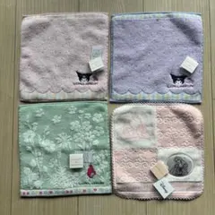 【新品未使用】サンリオ　ローラアシュレイ　ジルスチュアート　ハンカチ 4枚セット