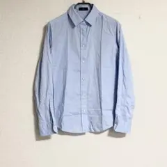 イネド　INED 　コットンシャツ　シャンブレー サックスのサムネイル