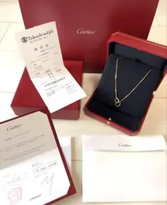 Cartier LOVEネックレス ダイヤ YGのサムネイル