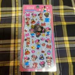 【シール帳】プチドロップステッカー　ミニーちゃん！