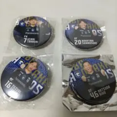 ガンバ大阪 缶バッジ 黒川圭介 山本悠樹 各選手缶バッチセット - メルカリ