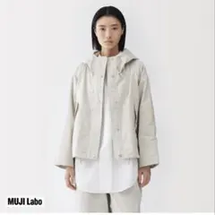 MUJI Labo コットンライトキャンバス フードブルゾン - メルカリ