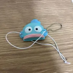 青い魚のキャラクター ストラップ　ハンギョドン
