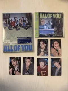RIIZE 『All of You』ユニバ限定トレカ6枚（シングル表紙選択可 - メルカリ