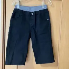 ⭐️トップバリュ　ブラック　ハーフパンツ160⭐️