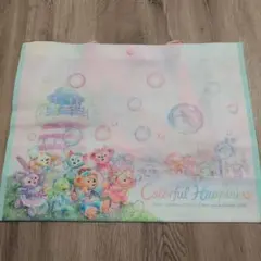 ディズニーシー カラフルハピネス ショッピングバッグ
