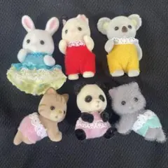 シルバニアファミリー 人形6体セット　赤ちゃん