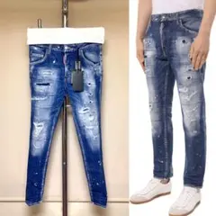 新品 42 24ss DSQUARED2 SKATER デニム 18209のサムネイル