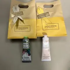 L'Occitane ハンドクリーム 2本セット ギフトバッグ付き