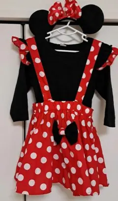 ミニーマウス風コスチューム 100cm
