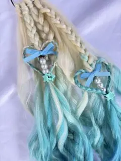 ヘアゴムエクステ　しなこちゃん　原宿　ダンス　ベビタピ