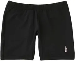 イーストボーイ 黒×ベビーピンク レディース M アンダースパッツ 吸湿速乾