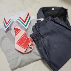 コスプレ 制服セット グレーセーター M