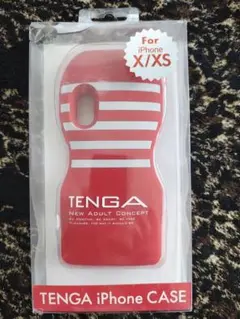 新品未使用　TENGA iPhone X XS ケース レッドのサムネイル