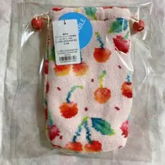 フェイラー　チェリードット　ボトルポーチ WEB限定　ピンク　新品