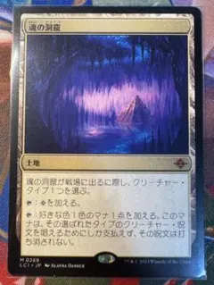 魂の洞窟　日本語版　拡張アートfoil 魂の洞窟 英語版 一枚 非foil - メルカリ