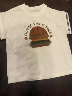 CHOMP THE BURGER キッズTシャツ
