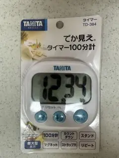 タニタ　キッチンタイマー　新品未使用のサムネイル