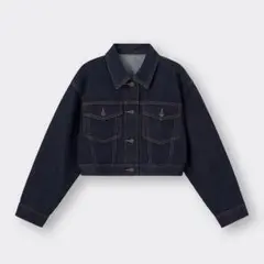 デニムクロップドジャケット
