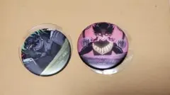 USJ 鬼滅の刃缶バッジ 2個セット　(鬼)