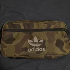 アディダス迷彩ウエストポーチ