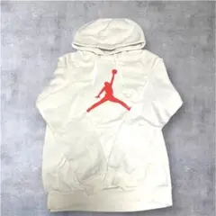 JORDAN ホワイトパーカー Mサイズ