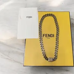 FENDI シルバー チェーンネックレス