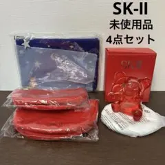 SK-Ⅱ メゾンキツネコラボポーチ　クマさん置物　ポーチ×2 全て未使用品のサムネイル