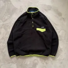patagonia シンチラスナップT ブラック L