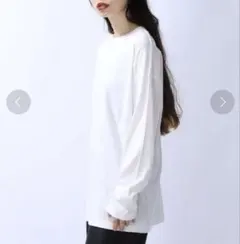 ジーナシス プレーティングテンジクロンTEE 白 // Ｔシャツ