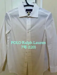 Polo Ralph Lauren 長袖シャツ 7号 ホワイト