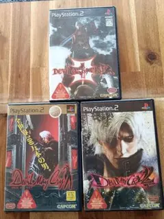 PS2Devil May Cry1.2.3 プレステーション2カセットまとめ売り