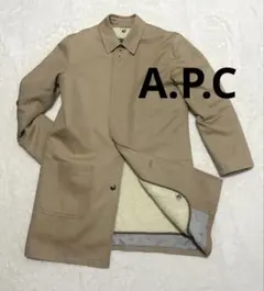 【A.P.C.】アーペーセー ボアライナー付きステンカラーコート