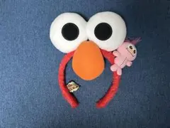 エルモ カチューシャ ぬいぐるみ付き