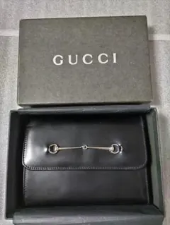 GUCCI ホースビット レザーグローブ ブラック 7 1/2 - メルカリ