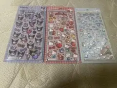 ボンボンドロップシール　サンリオ3種セット