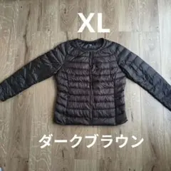 UNIQLO ダウンジャケット XL ダークブラウン