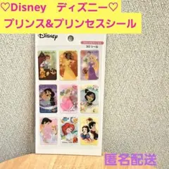 【新品未開封★人気商品】♥️ディズニー　プリンス&プリンセスシール♥️3Dシール