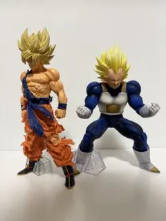 一番くじ ドラゴンボール　C賞 超サイヤ人孫悟空　E賞ベジータ　セット売り