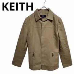 KEITH キース ジャケット 36 S キャメル アンゴラ混 美シルエットのサムネイル