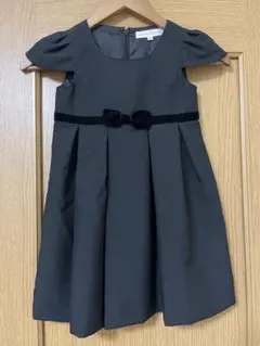 フォーマルワンピース 女児110cm ブラック