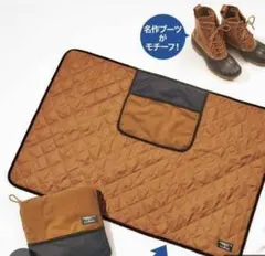 L.L.Bean ビーン・ブーツモチーフ クッションブランケットのサムネイル