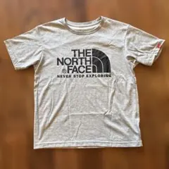 THE NORTH FACE ロゴTシャツ グレー　M