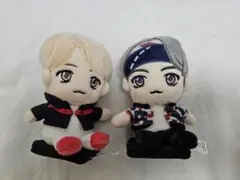 TinyTAN ぬいぐるみ マスコット ジミンちゃん、テテの2体セット