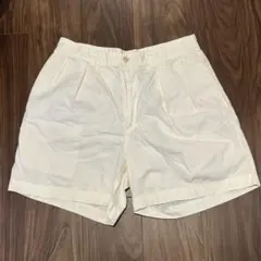 ポロラルフローレン ツータック ショートパンツ 白 ANDREW SHORTのサムネイル