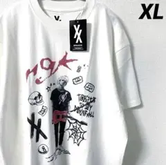 MACHINE GUN KELLY マシンガンケリー　ツアーTシャツ　白　LL
