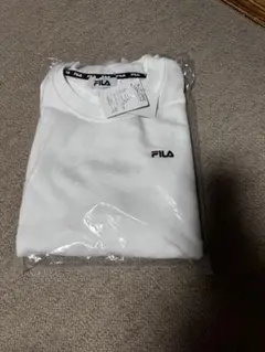 FILA ホワイト スウェット LLサイズ FH7445