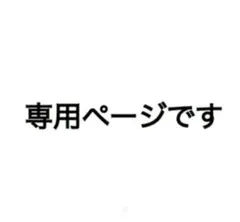 てばさき様専用ページ