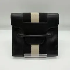 【美品】 BALLY バリー ストライプ　レザー　折り財布のサムネイル
